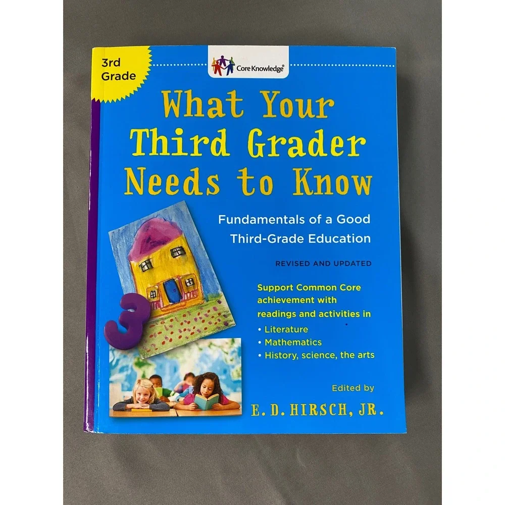 What Your Third Grader Needs to Know Core‎ Knowledge Education Book Homeschool